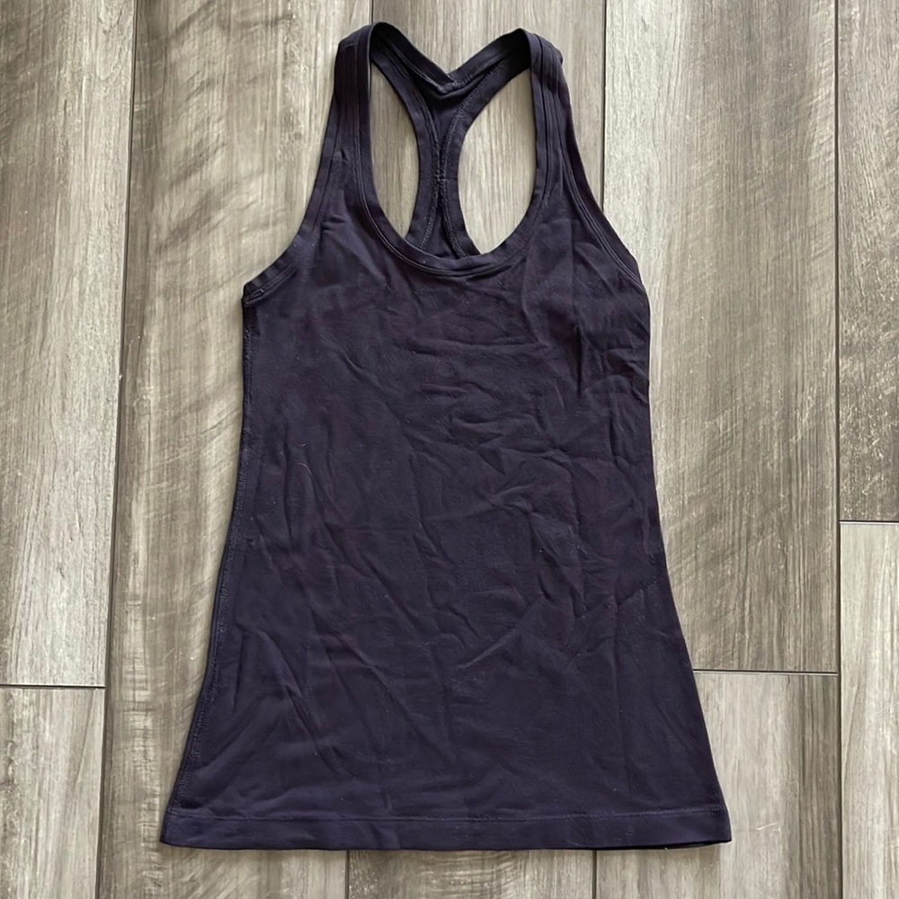 Lululemon Cool Racerback II Black Grape